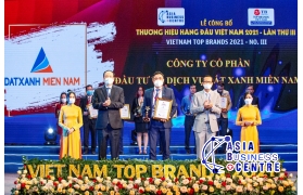 Đất Xanh Miền Nam vinh dự nhận giải thưởng "Thương hiệu hàng đầu Việt Nam 2021"